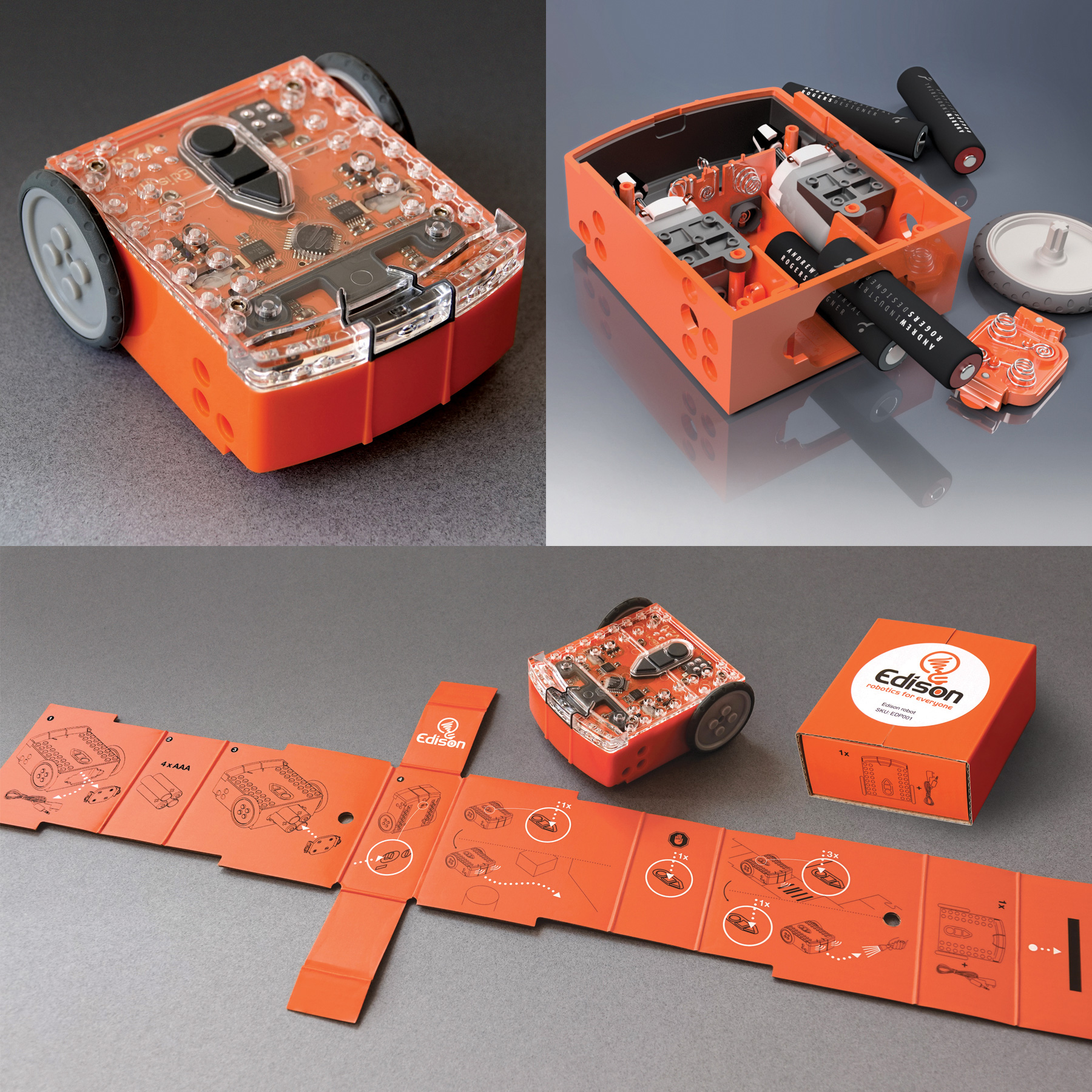 Edison robot - Educational robotics and programming toy