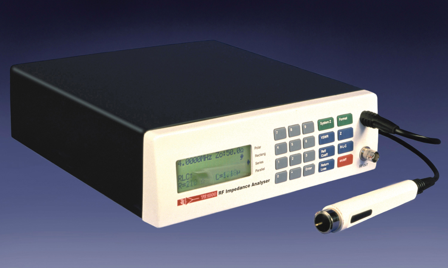Tomco impedance analyser - Portable impedance meter